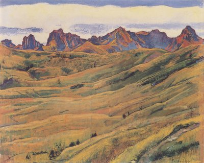 The Gantrisch Range by Ferdinand Hodler